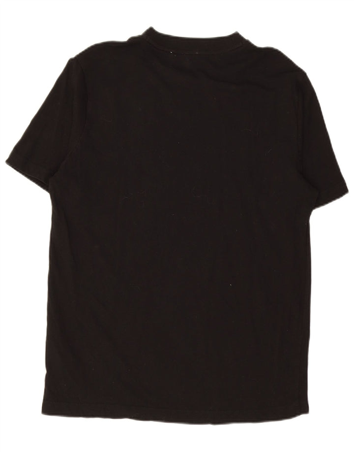 Puma T-shirt graphique pour homme, petit, noir, coton