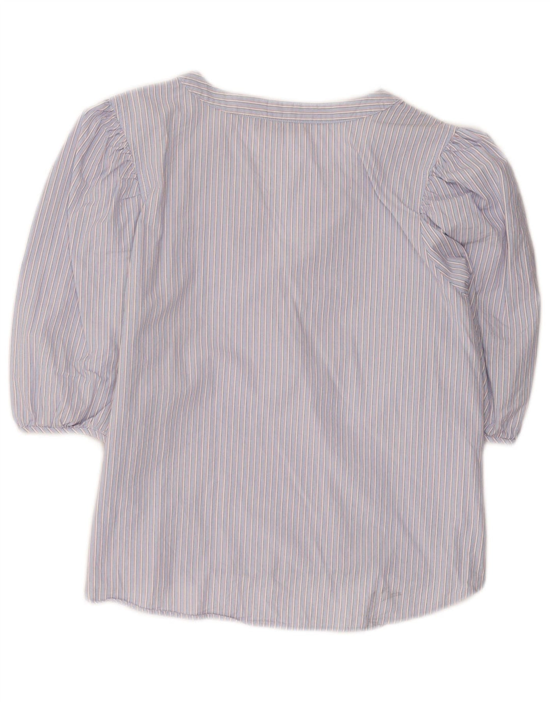 Marks & Spencer Petite chemise pull pour femme UK 14 bleu moyen rayé