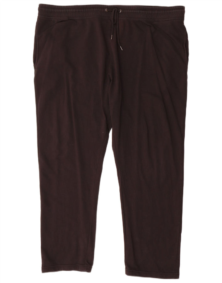 Marks & Spencer Pantalon de survêtement régulier pour homme 3XL Noir Coton