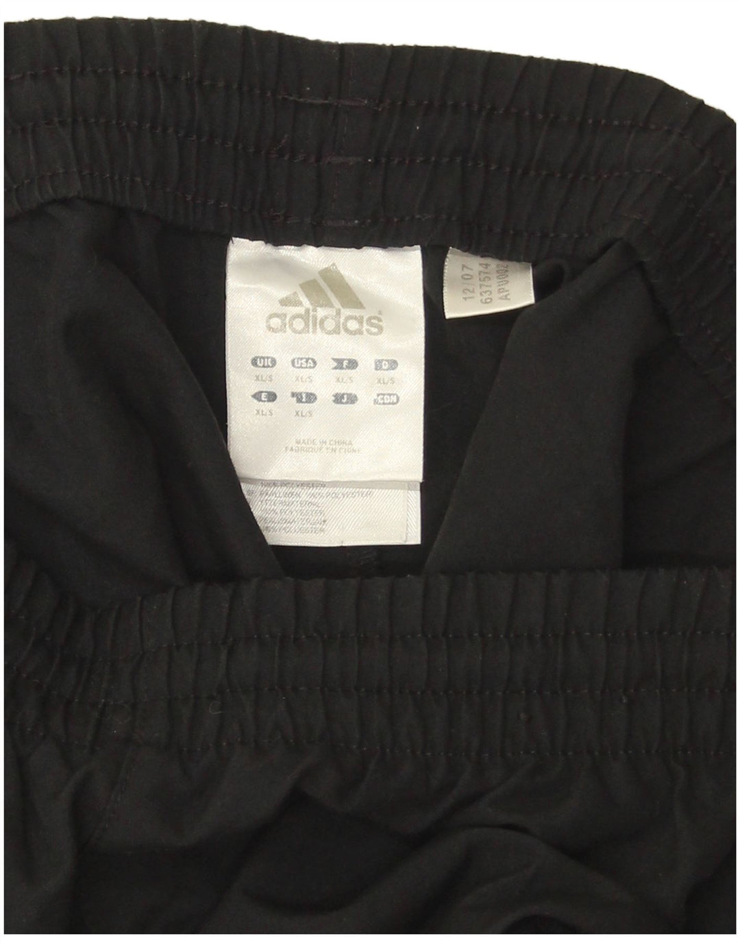 Adidas Pantalon de survêtement pour homme XL Noir Polyester