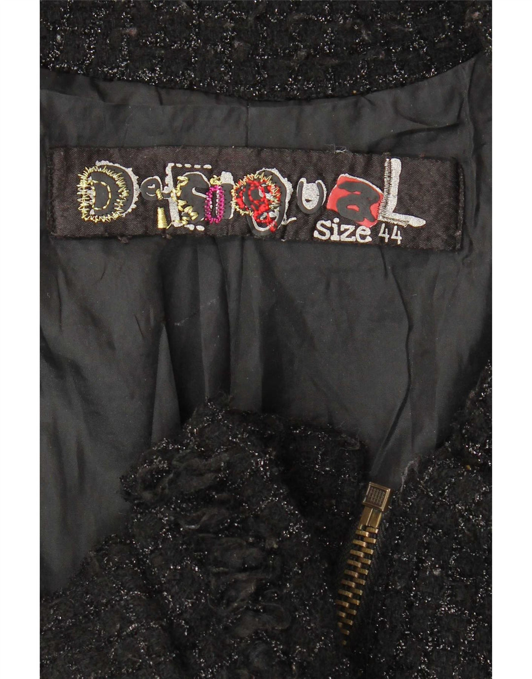 Desigual Veste Utility Femme EU 44 XL Noir
