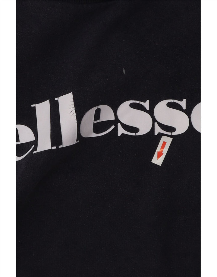 Ellesse Sweat-Shirt Graphique Homme Bleu Marine Moyen