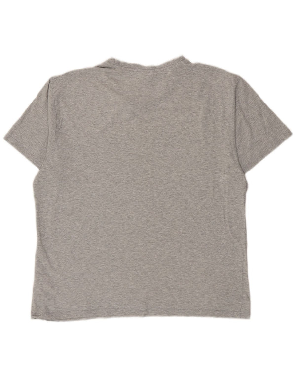 New Balance T-Shirt Graphique Homme Grand Coton Chiné Gris