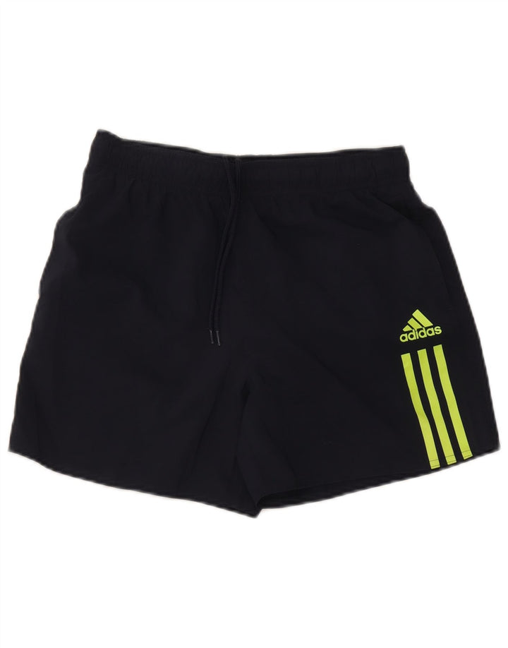 Adidas Short de sport pour homme Petit bleu marine Polyester