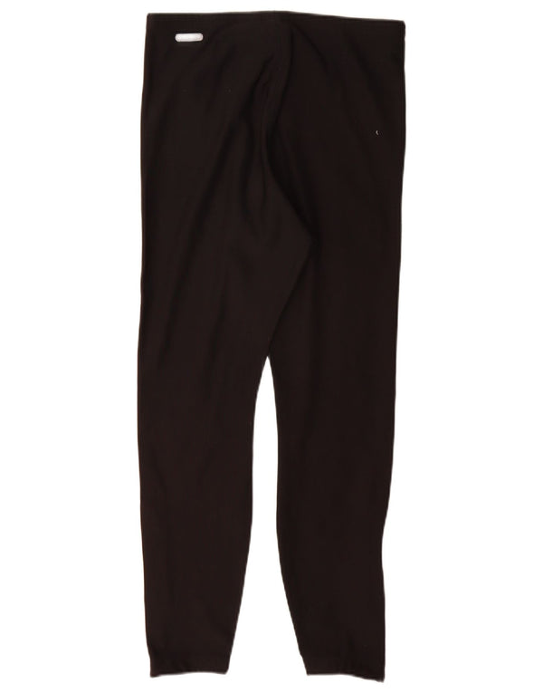 Nike Leggings Femme UK 14/16 Large Noir Polyester