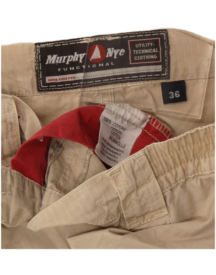 MURPHY & NYE Short Cargo Homme W36 Grand Coton Beige