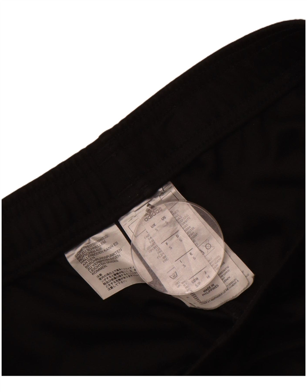ADIDAS Mens Aeroready Tracksuit Trousers Small Black Polyester