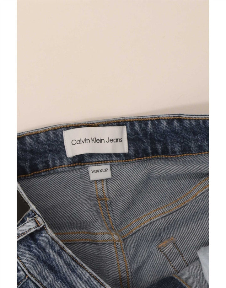 Calvin Klein Jean Slim Homme W34 L32 Bleu