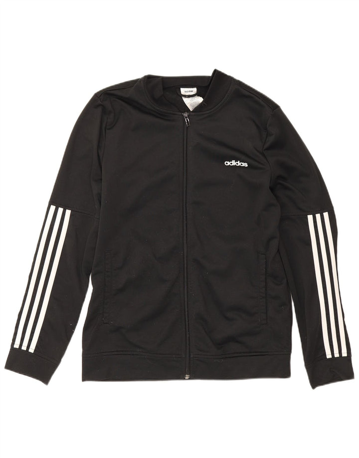 Adidas Veste de survêtement pour femme UK 16/18 Large Noir Polyester