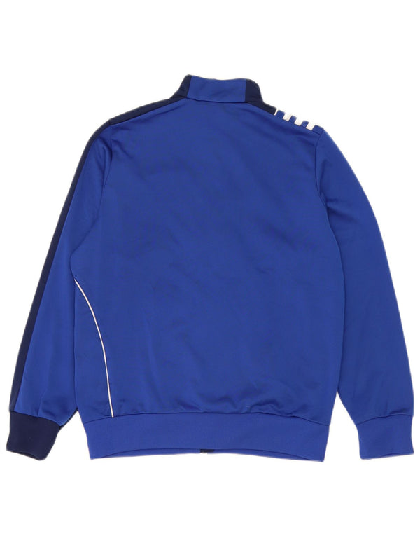 Adidas Veste de Survêtement Garçon 11-12 ans Bleu Colorblock Polyester