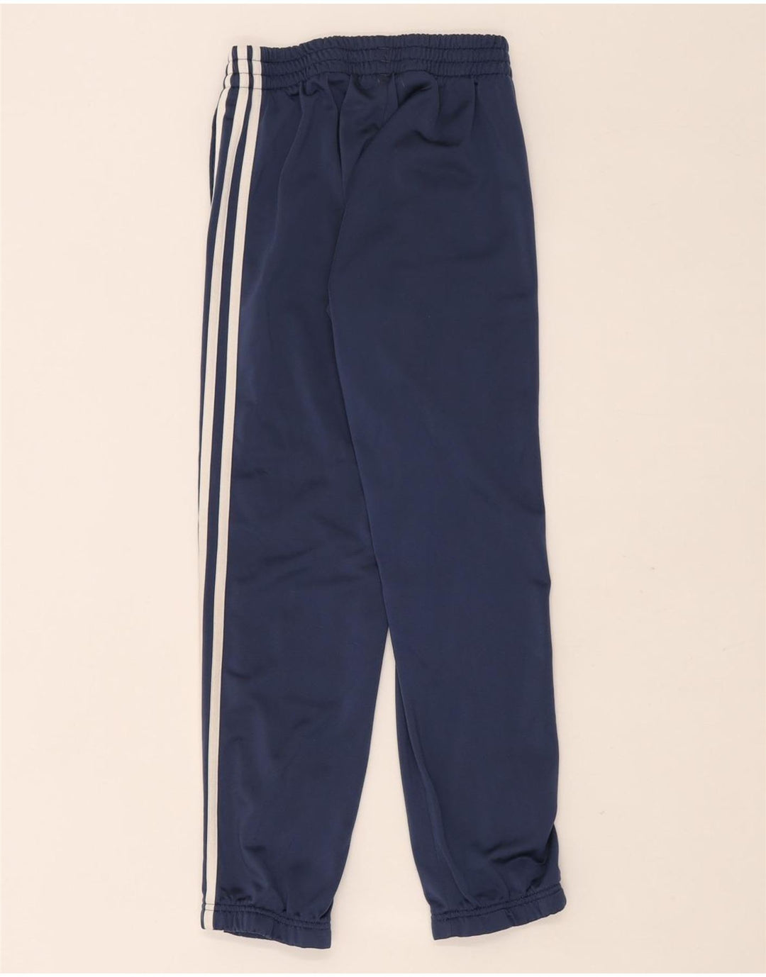 Adidas Pantalon de Survêtement Garçon Joggers 9-10 ans Bleu Marine Polyester