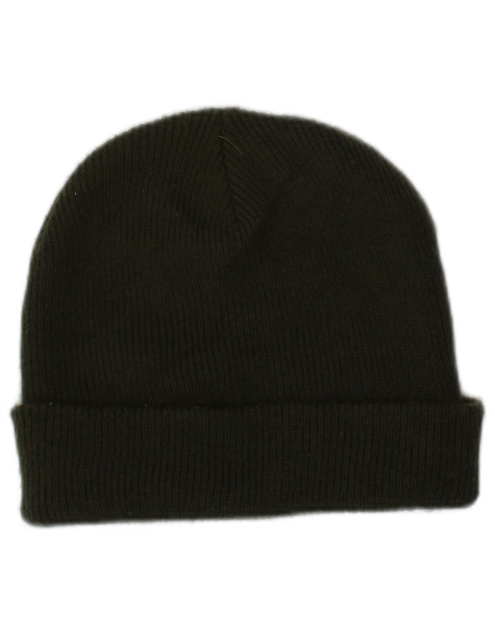 Vans Bonnet tricoté pour homme Taille unique Kaki Acrylique Logo