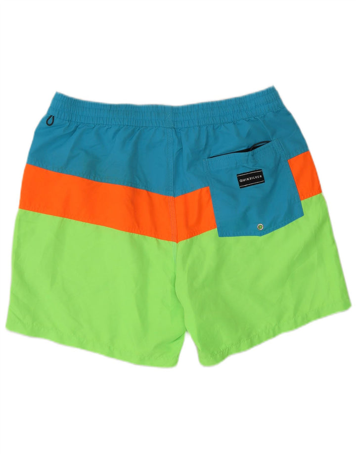 QUIKSILVER Short de Bain Homme Large Multicolore Colourblock Polyester