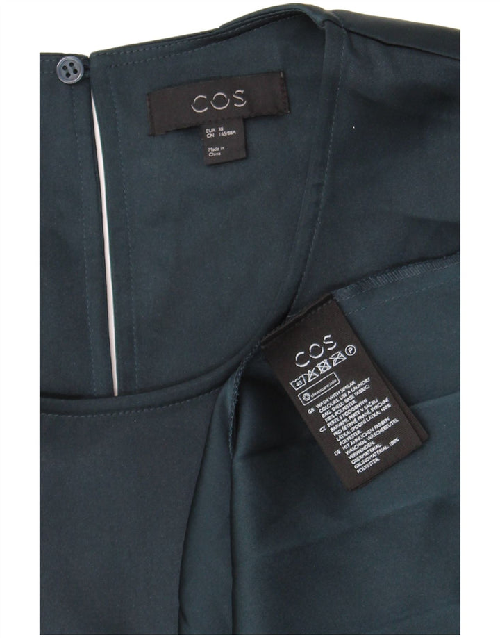Cos Robe bulle sans manches pour femme EU 38 Polyester vert moyen