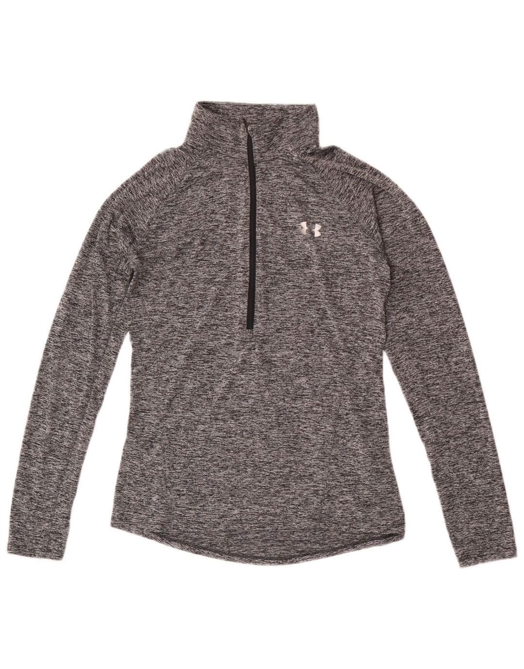 Under Armour Haut de Survêtement Heat Gear Pullover Homme Gris Moucheté