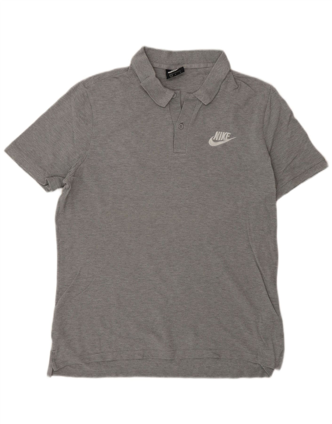 Nike Polo Homme Grand Gris Moucheté Coton