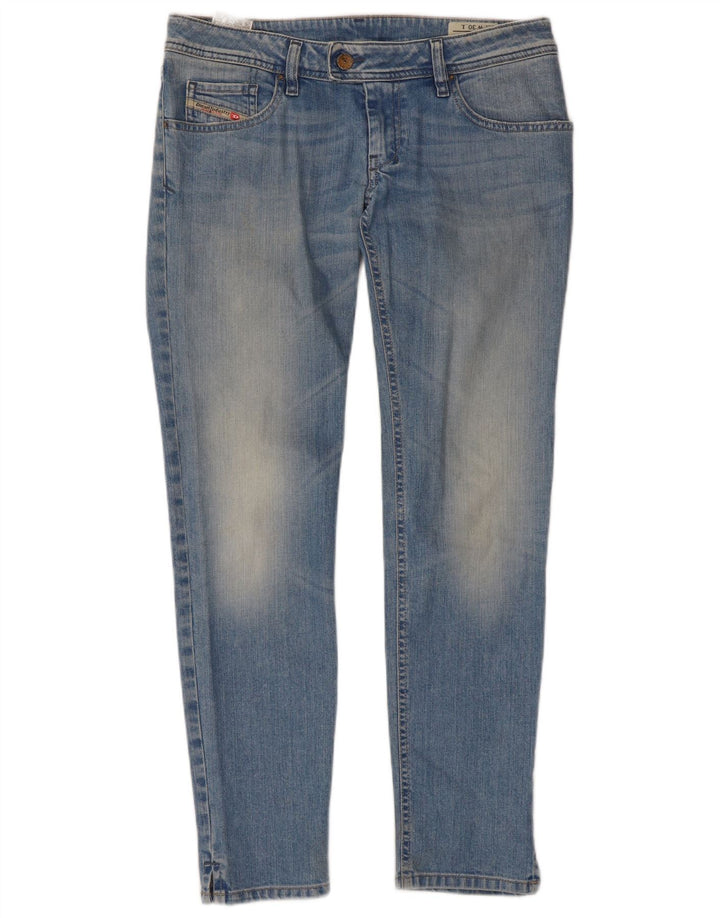 Diesel Jean Slim Nevy Femme W30 L29 Bleu Coton