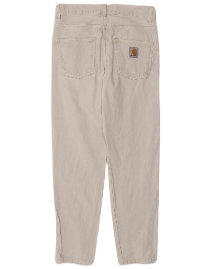 Carhartt Jean slim homme W28 L28 coton blanc