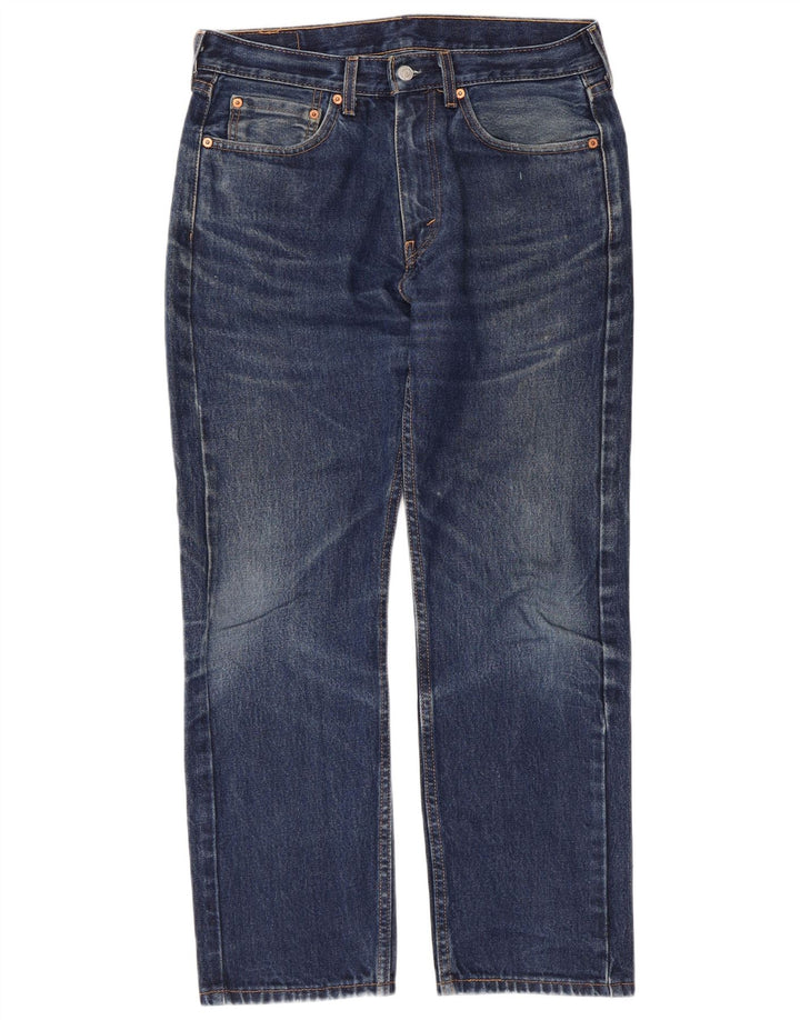 Levi's Jean Droit 505 Homme Bleu W32 L29 Coton