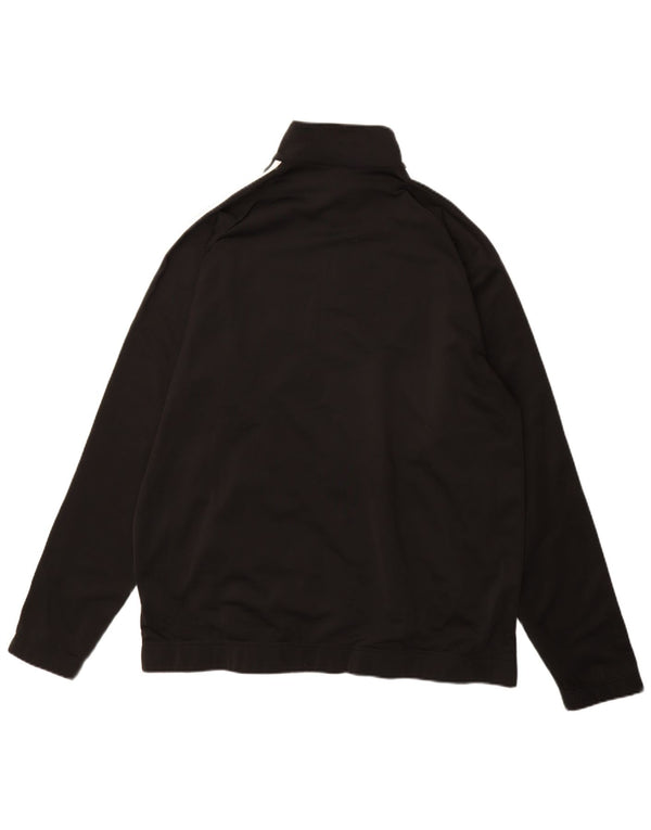 Adidas Veste de survêtement pour homme UK 48/50 XL Noir Polyester