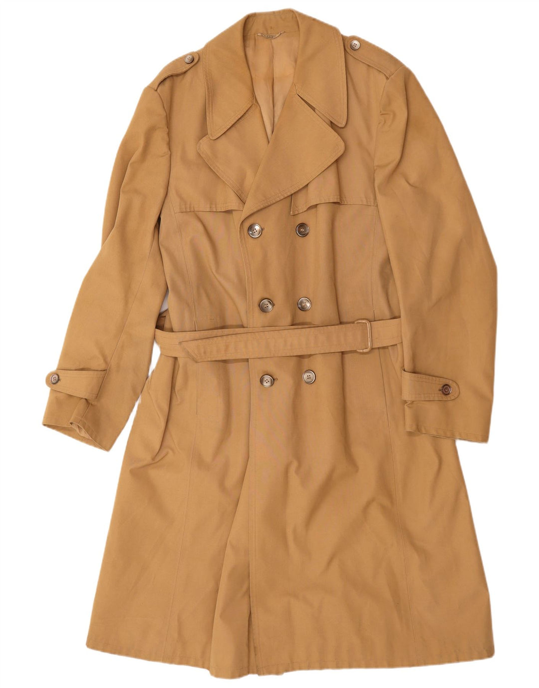 NINO Trench-Coat Homme UK 40 Large Beige Polyester