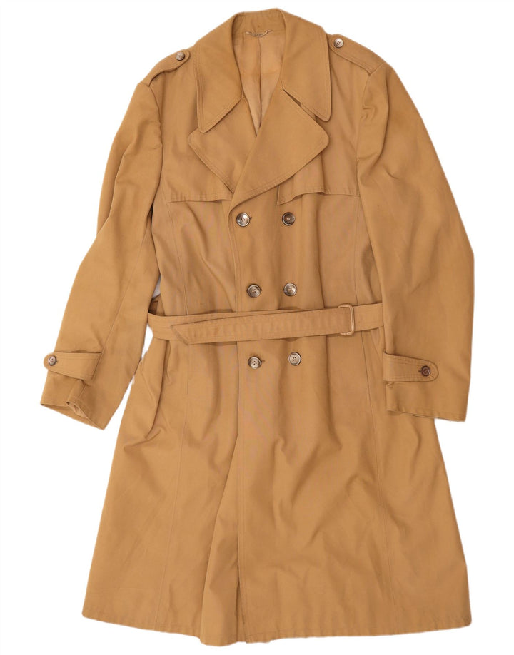 NINO Trench-Coat Homme UK 40 Large Beige Polyester