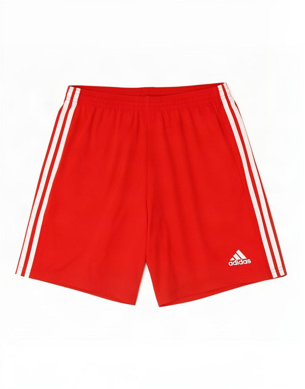 Adidas Short de sport Aeroready pour homme XL Rouge Polyester