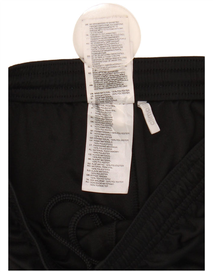 Short de sport Adidas Garçon Climalite Graphic 13-14 ans Noir Polyester