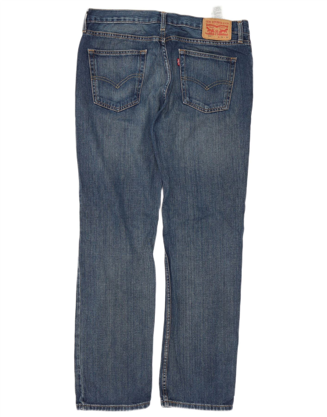Levi's Jean Droit 514 Homme Bleu W34 L32 Coton