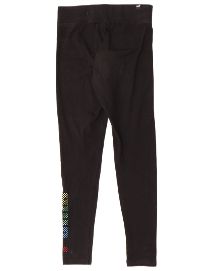 Puma Legging graphique pour femme UK 12 Noir moyen