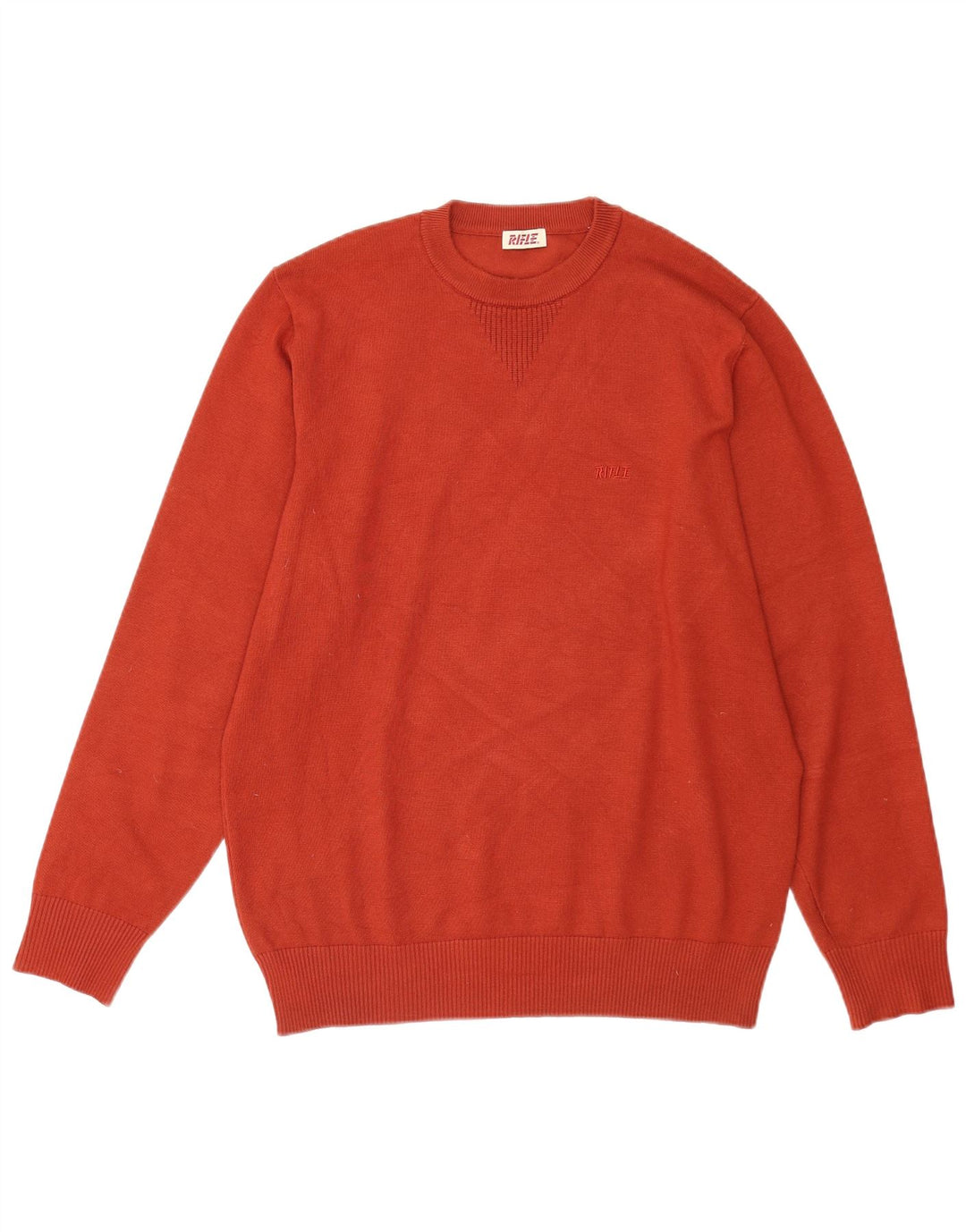 Rifle Pull col rond homme XL Orange Viscose
