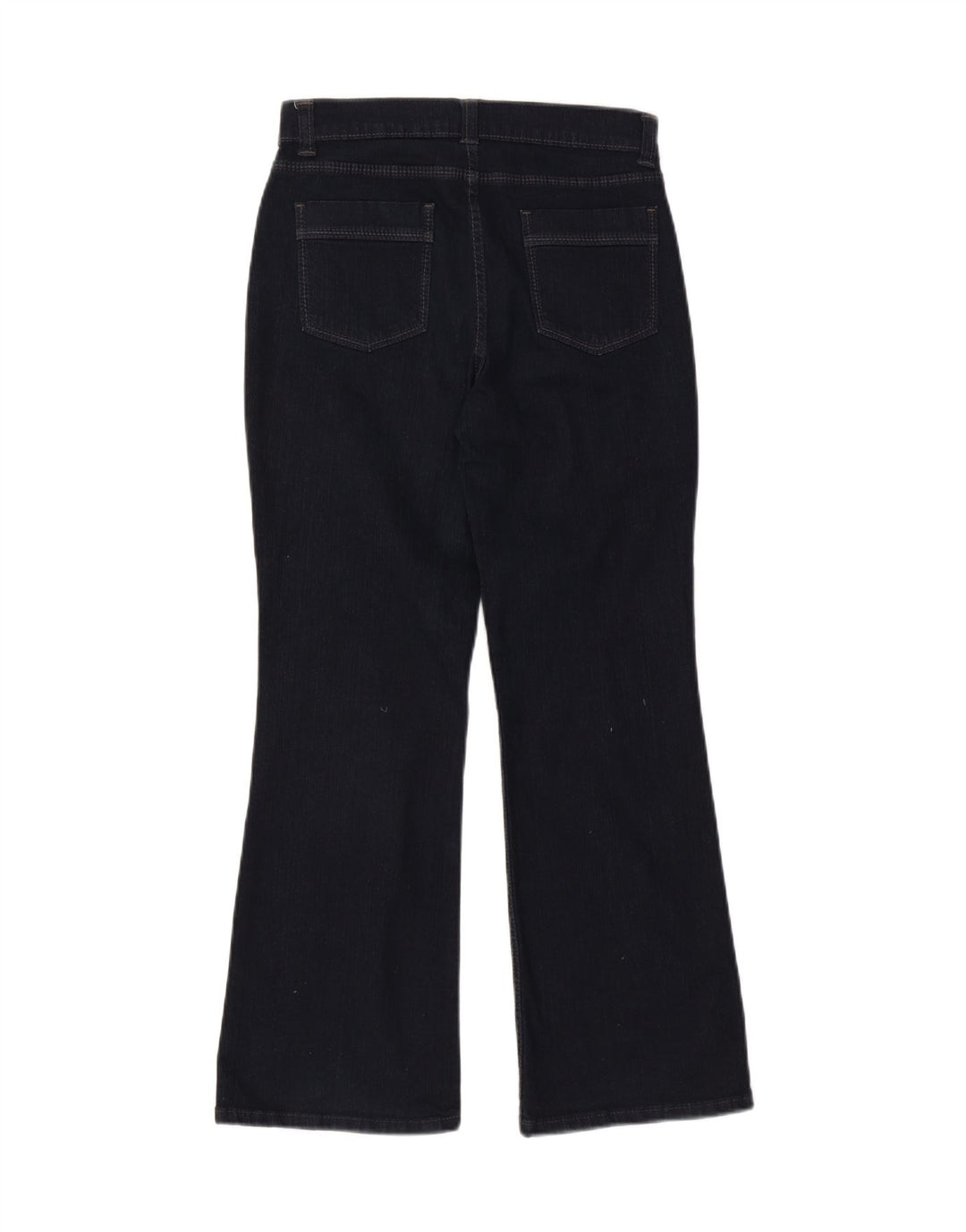 Marks & Spencer Jean bootcut court pour femme UK 10 Small W27 L28 Bleu marine