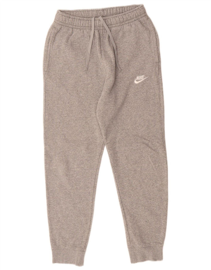 NIKE Pantalon de survêtement pour femme Joggers UK 10 Small Gris Coton