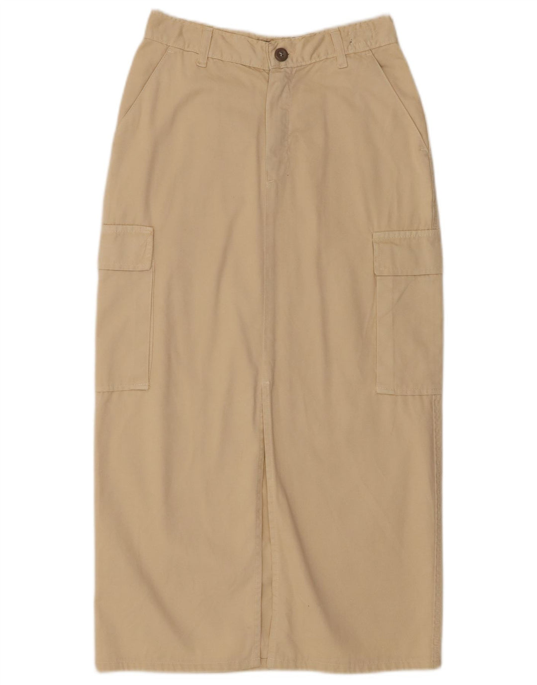 Roy Rogers Jupe Maxi Cargo Femme W28 Coton Beige Moyen