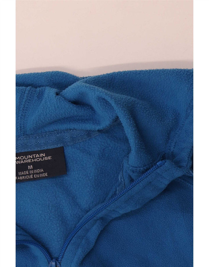 Mountain Warehouse Veste polaire à capuche pour homme UK 38 Bleu moyen Polyester