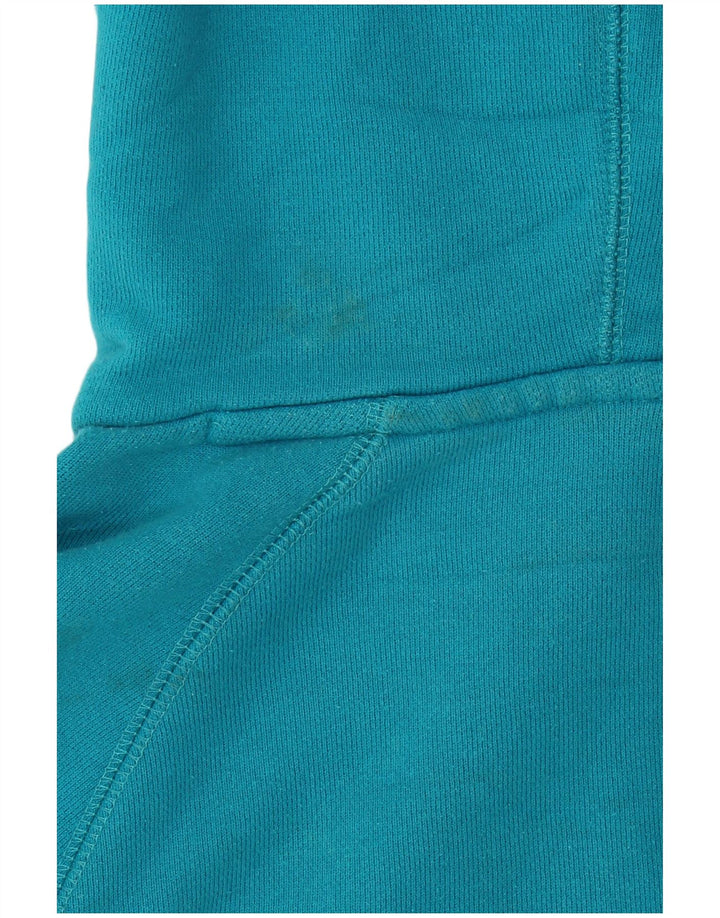 Nike Pull à capuche pour femme UK 12 Bleu moyen Coton