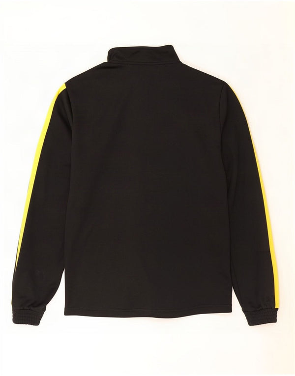 Kappa Veste de Survêtement Homme Noir Moyen Polyester Colorblock