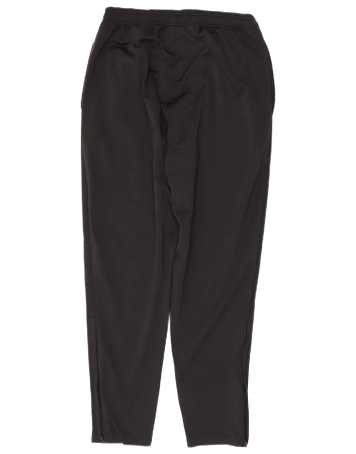 ADIDAS Mens Tracksuit Trousers Medium Black Polyester