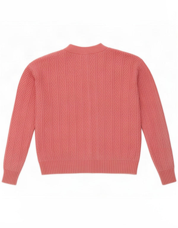 Marks & Spencer Pull cardigan surdimensionné pour femme UK 10 Small Rose