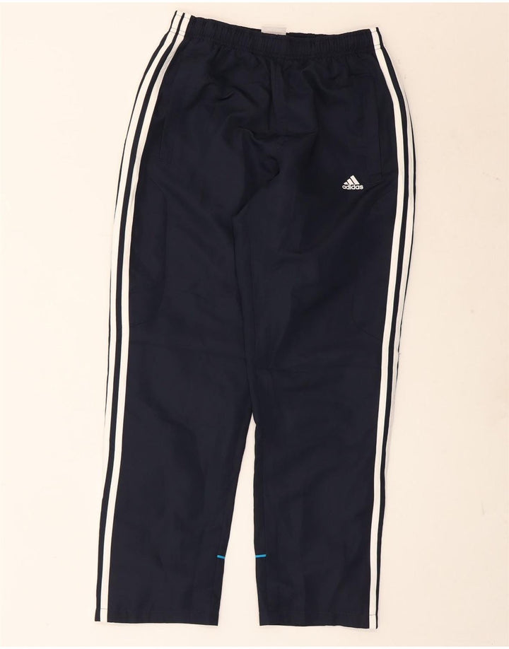 Adidas Pantalon de survêtement pour homme UK 36/38 Small Bleu marine Polyester