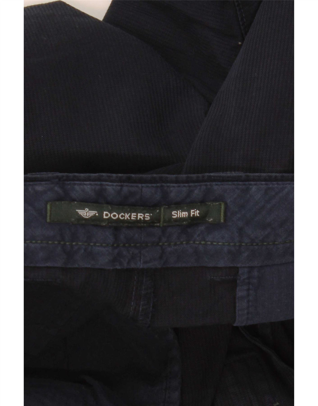 Dockers Short Chino Slim Fit W30 Homme Bleu Marine Moyen