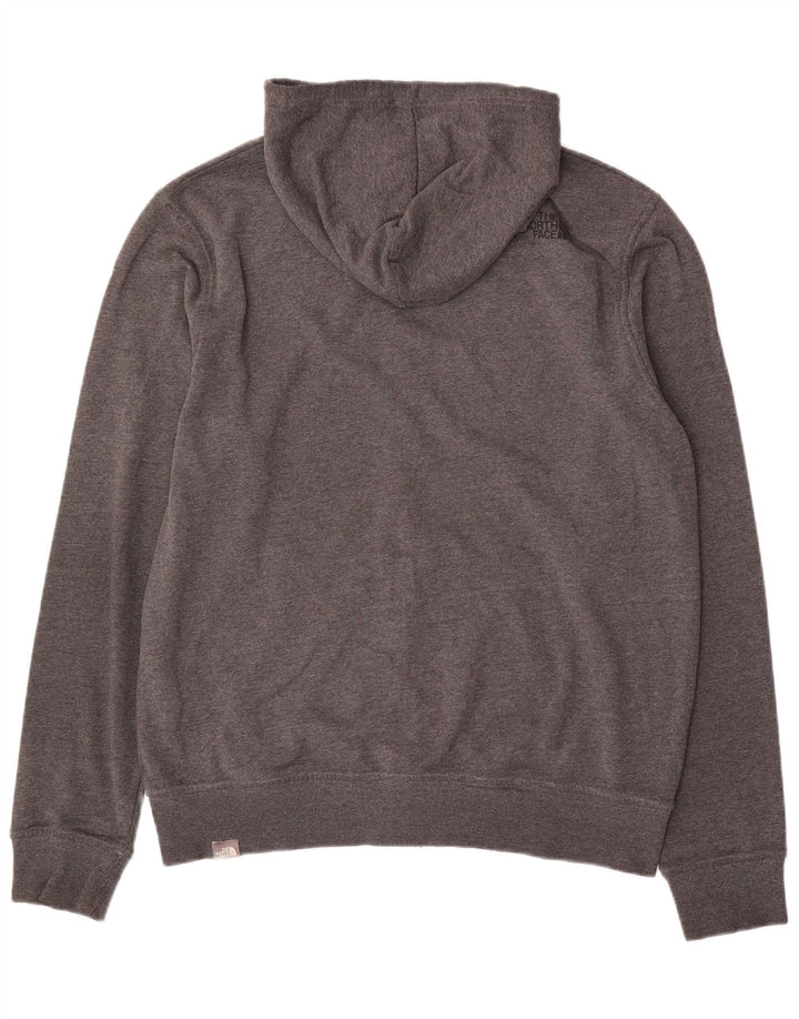THE NORTH FACE Pull à capuche zippé pour homme Grand coton gris