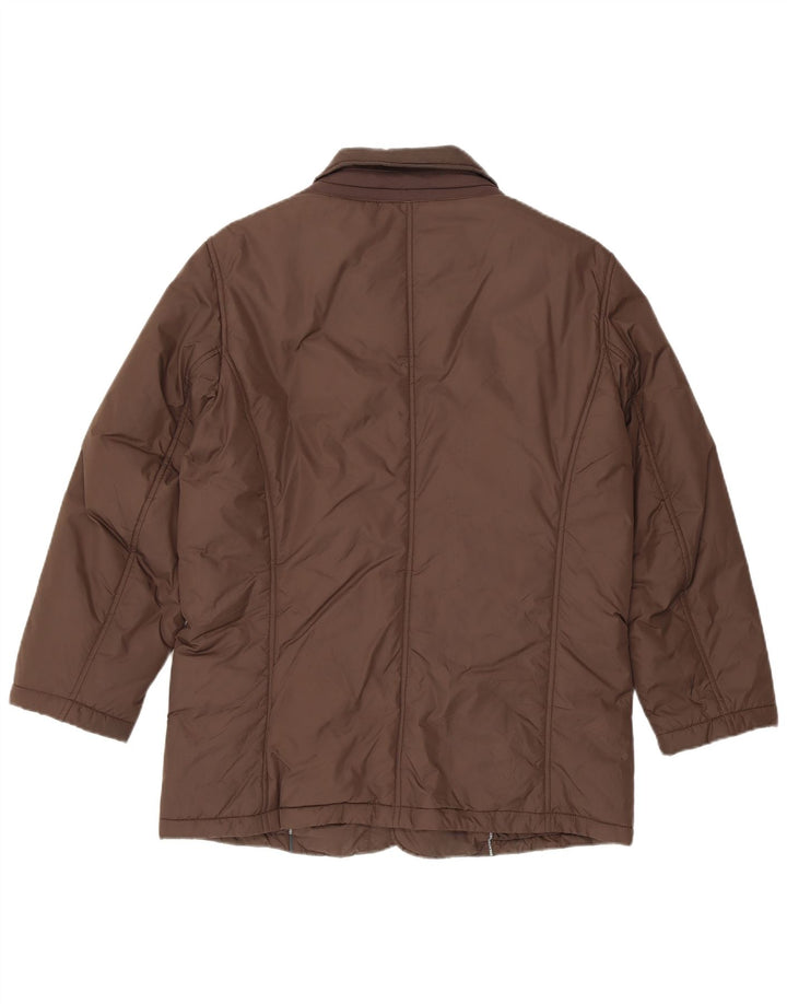 Geox Veste matelassée coupe régulière pour homme UK 38 Marron moyen