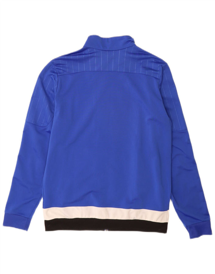 Adidas Veste de Survêtement Garçon 13-14 Ans Bleu Colorblock Polyester