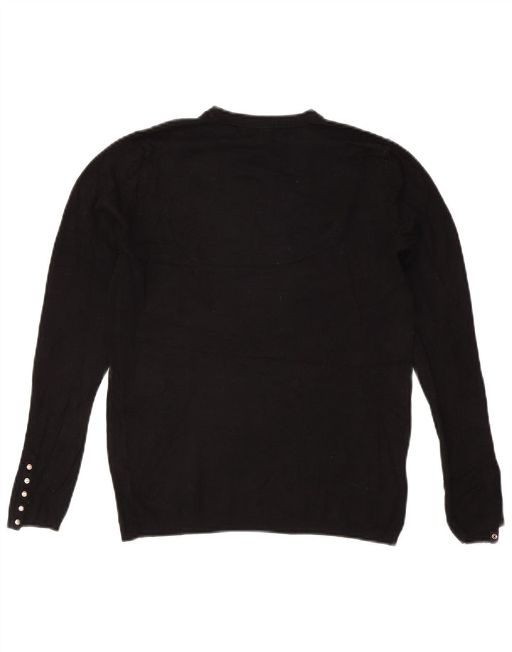 Zara Pull ras du cou pour femme UK 12 Noir moyen
