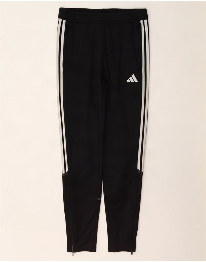 Adidas Pantalon de Survêtement Regular Garçon 13-14 ans Noir Polyester