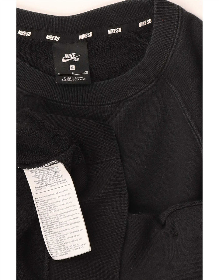 Nike Sweat-shirt pour homme en coton color block Noir Taille S