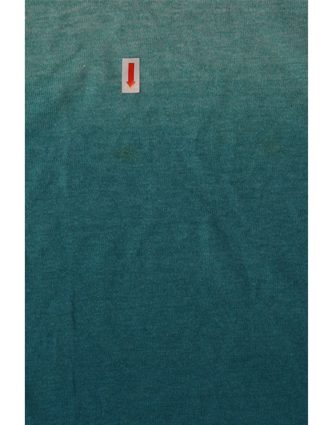 Fat Face Haut à Manches Longues pour Femme UK 14 Grand Coton Colorblock Turquoise