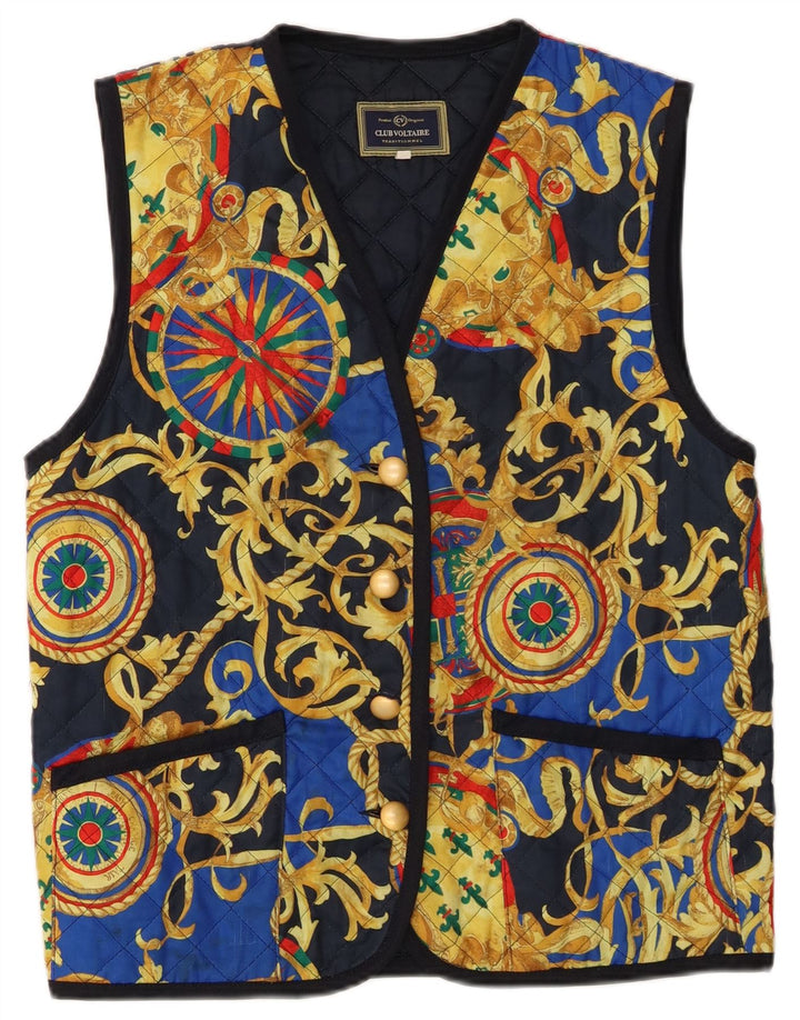 Club Voltaire Gilet matelassé pour femme UK 14 Medium Multicolore