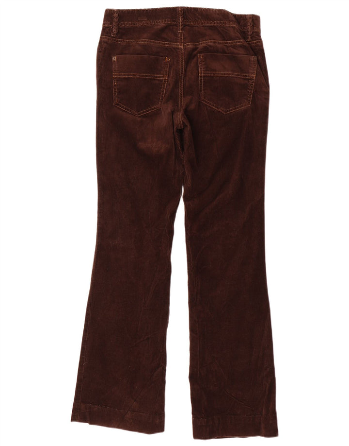 Eddie Bauer Pantalon bootcut en velours côtelé pour femme US 2 XS W30 L30 Coton marron